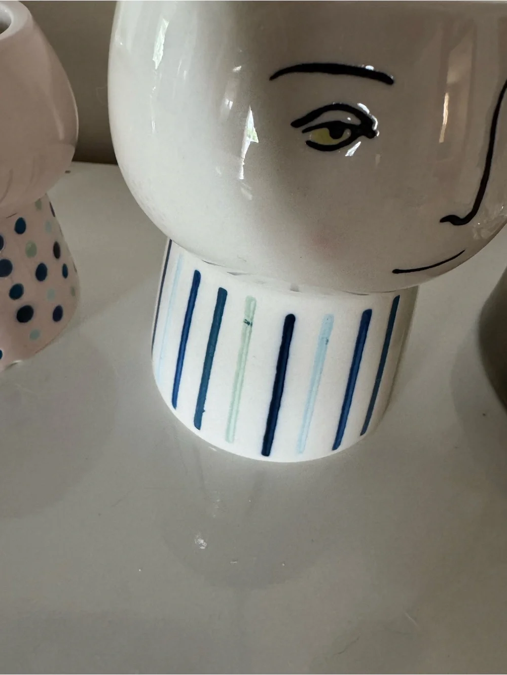 Face People Cat Dog Planter Set from Target